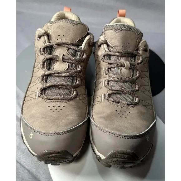 Oboz Ousel Shoes Women 8.5 Trail Hiking Gray Lightweight Outdoor Grip