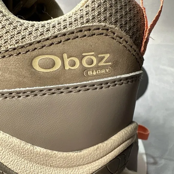 Oboz Ousel Shoes Women 8.5 Trail Hiking Gray Lightweight Outdoor Grip