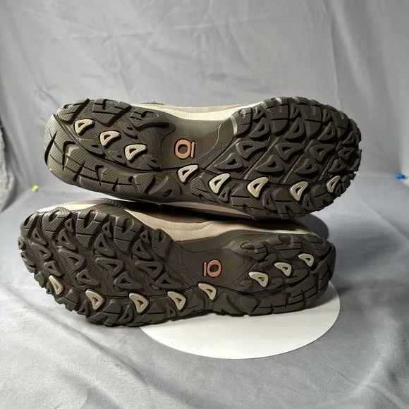 Oboz Ousel Shoes Women 8.5 Trail Hiking Gray Lightweight Outdoor Grip