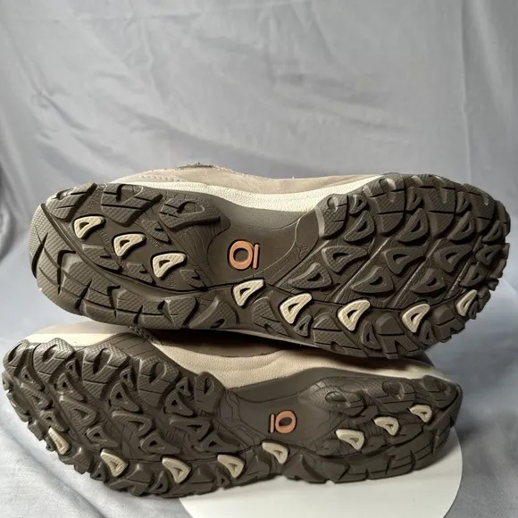 Oboz Ousel Shoes Women 8.5 Trail Hiking Gray Lightweight Outdoor Grip