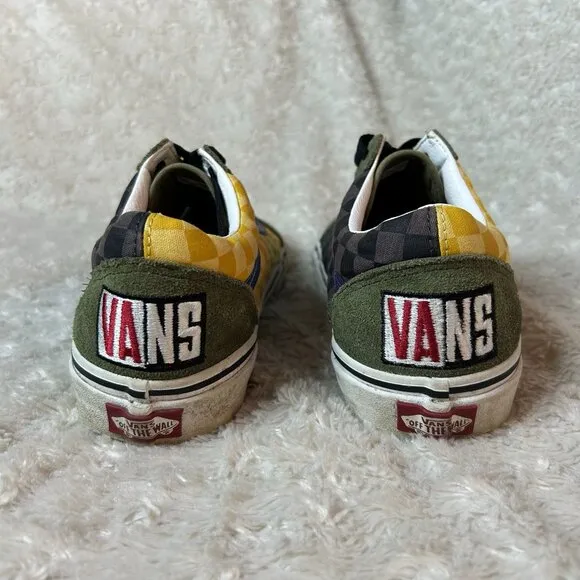 Old Skool 'OTW Rally‎ - Yellow Green' Vans shoe US size 10.5 Men, 12 Women