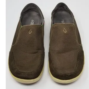 Oluaki Nohea Mesh Slip On Mustang - Lime Peel Mens Athletic Comfort Shoe 9