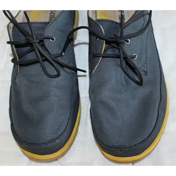 Olukai - Honolulu Mesh Boat Shoes, color Dark Shadow (Navy) - size 9.5
