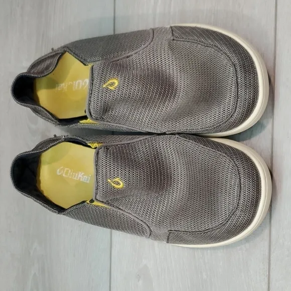 Olukai Mens Nohea Mesh Loafer sneakers shoes sz 9.5