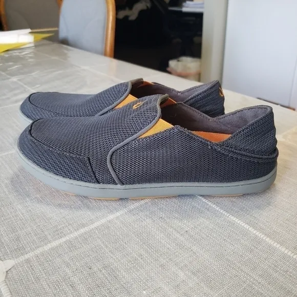 OLUKAI Nohea Mesh Men's Casual Slip-On Shoes, Size 8M