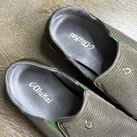 OLUKAI Nohea Mesh Mustang 10188-13AP Shoes 8.5
