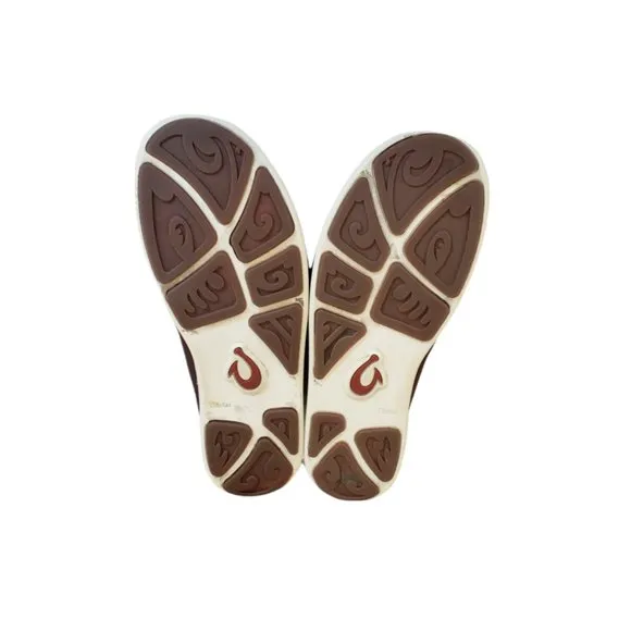 Olukai Nohea Mesh Shoes Non Marking Breathable Brown Men's  Size 13