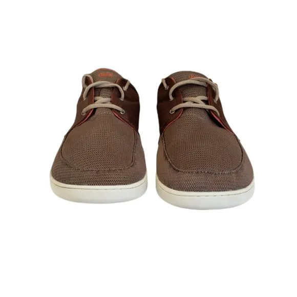 Olukai Nohea Mesh Shoes Non Marking Breathable Brown Men's  Size 13