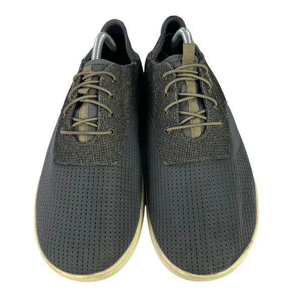 OluKai Nohea Moku Slip On Boat Shoes Gray‎ Drop In Heel Land Water Mens Size 10