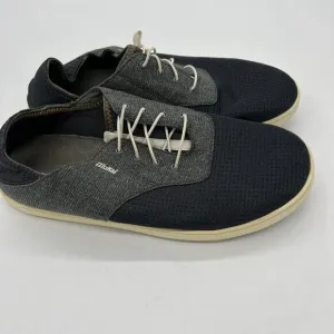 OluKai Nohea Moku Slip On Boat Shoes Drop Heel Land Water Mens 11.5