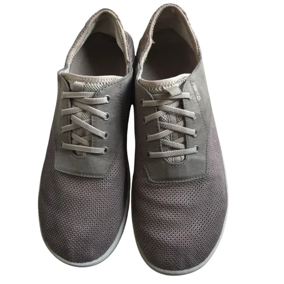 OluKai Nohea Moku Slip on No Tie Boat Shoe Mesh Brown 10
