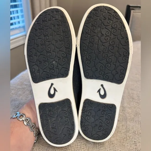 Olukai Pehuea Li Shoes Convertible to slip on, Boat Casual Size 8.5 women’s