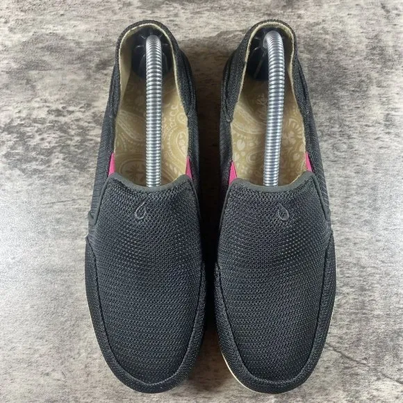 Olukai Women's Waialua Canvas Slip On Shoes Size 6
