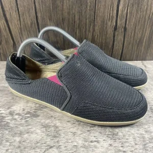 Olukai Women's Waialua Canvas Slip On Shoes Size 6
