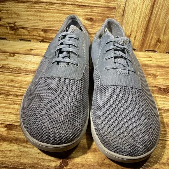 OluKai Men's Grey Nohea Moku Mesh Slip On Shoes Size 13 10283