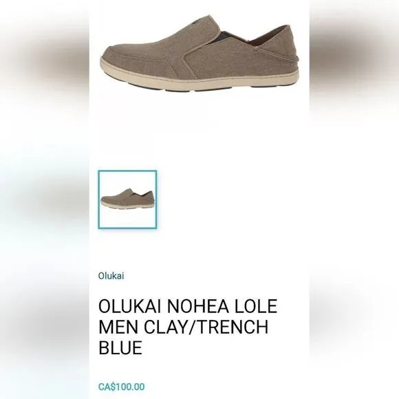 OluKai Nohea Lole Slip-on Shoes
