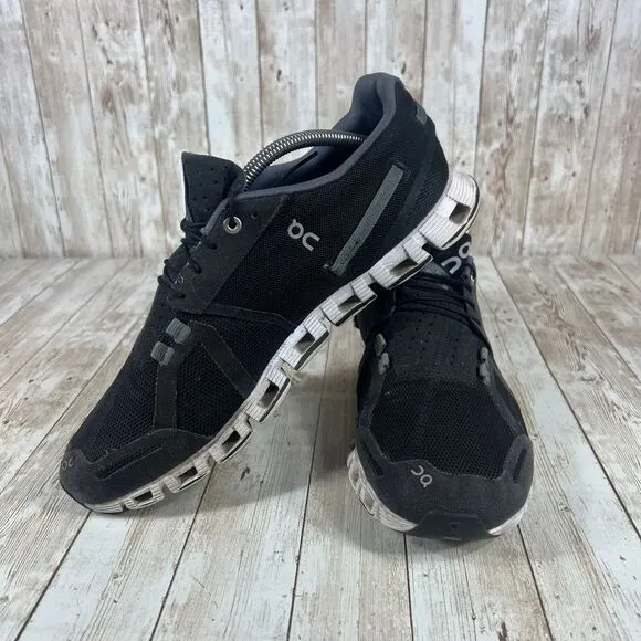 On Cloud Swiss Engineering Performance Running‎ Shoes Athletic Sneakers Black