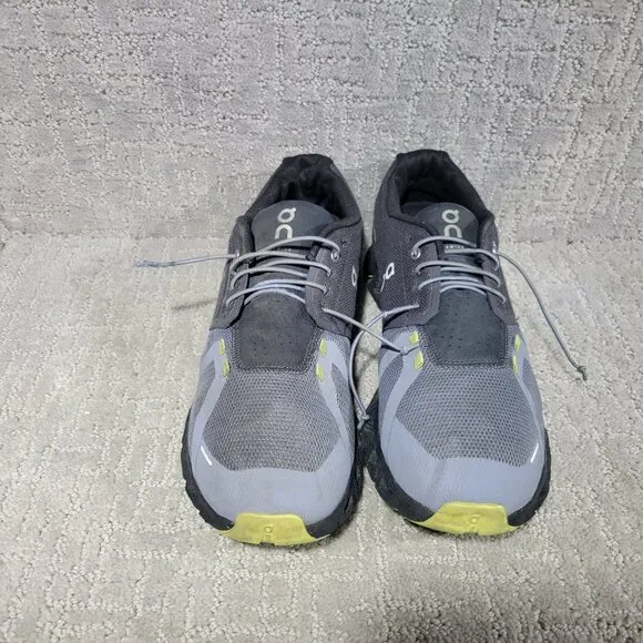 On-Running Cloud 5 Mens Size US 12 Magnet Fossil Mesh Low-Top Sneaker Shoes