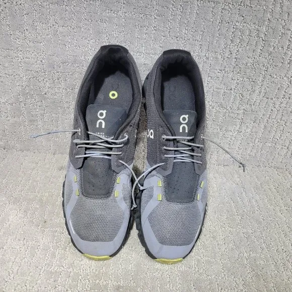 On-Running Cloud 5 Mens Size US 12 Magnet Fossil Mesh Low-Top Sneaker Shoes