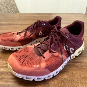 On Running Men's Athletic Shoes - Red and White