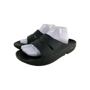 Oofos OOahh Men's Open Toe Slip On Slide US 10 Recovery Sandals Shoes