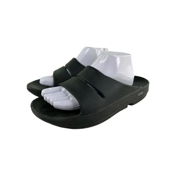 Oofos OOahh Men's Open Toe Slip On Slide US 10 Recovery Sandals Shoes