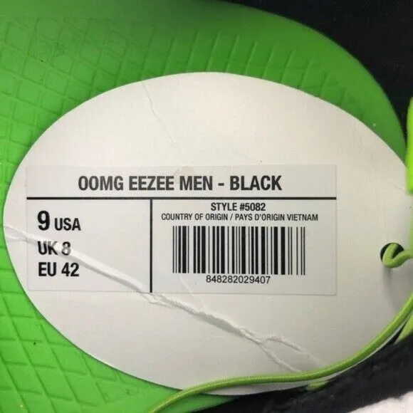 Oofos OOmg EeZee Low Recovery Slip on Shoes 9