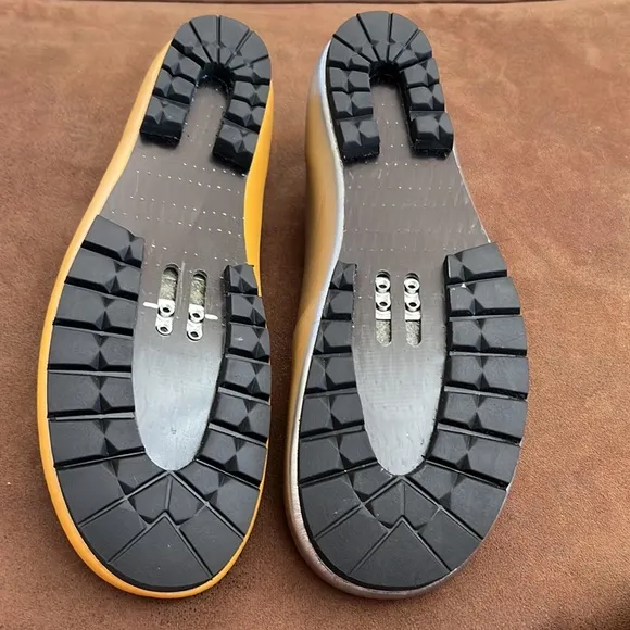 Oracle Gravel Bike Shoes Silver/Gold **See description for measurements** New