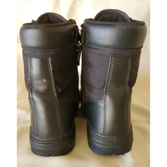 Original Swat Mens Classic 9&quot; Side Zip Tactical Boot Size 6.5 Black 115201