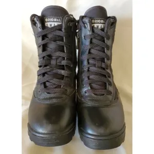 Original Swat Mens Classic 9&quot; Side Zip Tactical Boot Size 6.5 Black 115201