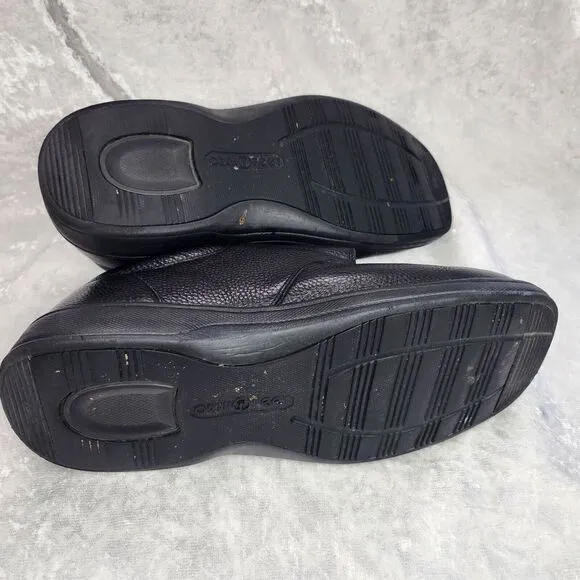 Ortho feet Mens  X-Wide‎ Leather  Shoes Size 11 Black