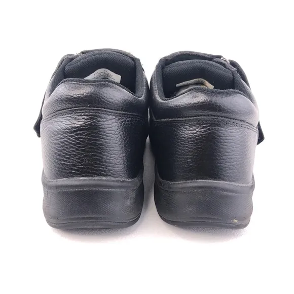 Orthofeet 510 Broadway Black Leather Orthotic Walking Shoes 11W