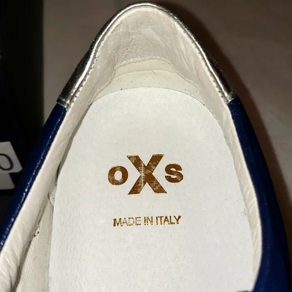 🆕️oXs Italy Engy Wedge Sneakers New NIB Tennis Shoes Women's Suede Leather 10