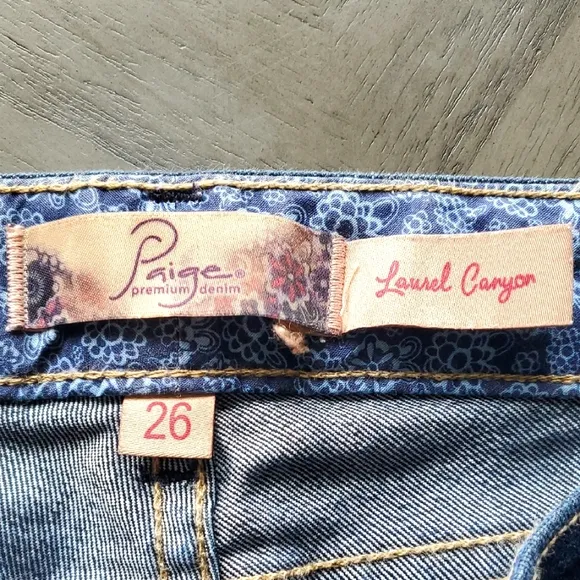 Paige Laurel Canyon Bootcut Jeans