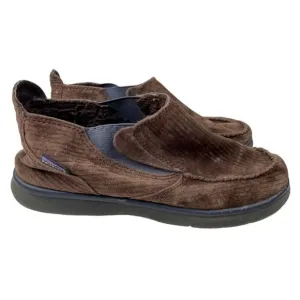 Patagonia Men's Maui Mid Brown Corduroy Slip On Casual Shoes Size 9
