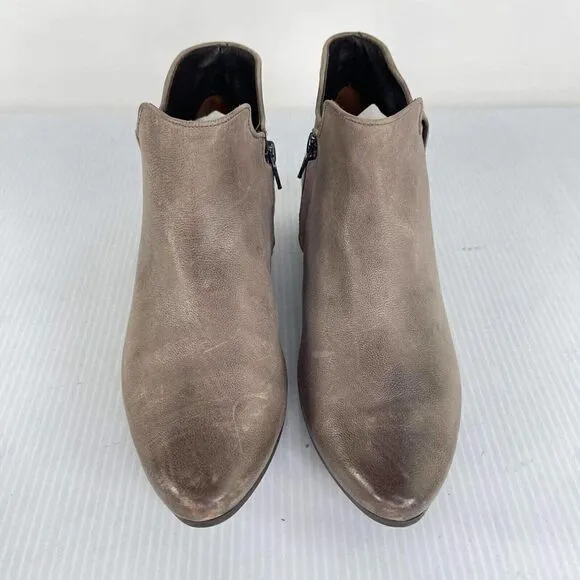Paul Green Women's Barnes Taupe Gray Booties US 8 inside Zip Ankle Boots