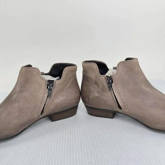 Paul Green Women's Barnes Taupe Gray Booties US 8 inside Zip Ankle Boots