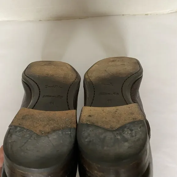 Paul Smith Brown Pebble Leather Ankle Boot Sz Men’s 11