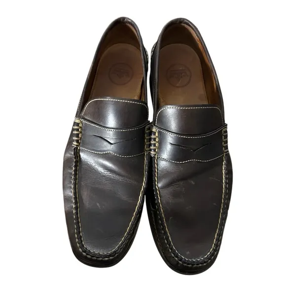PETER MILLARHandsewn Leather Penny Loafer Sz 11