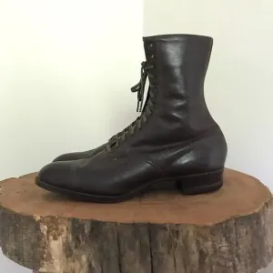 Peters Shoe Co. Antique Hi-top Shoes - 1910-20s