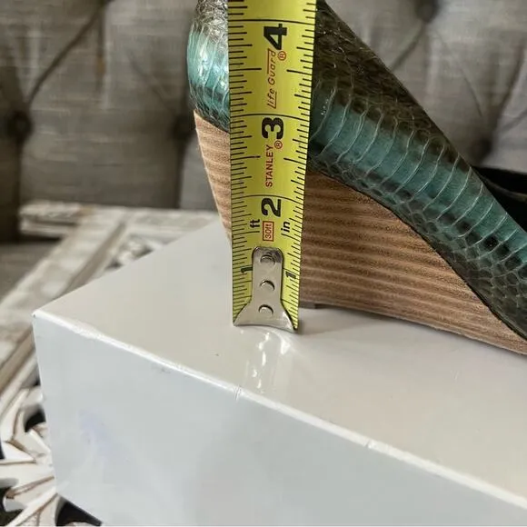 Pierre Hardy Wedge Heel Peep Toe Shoes Women’s 38.5 US 8.5