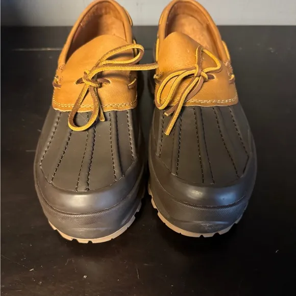 Polo by Ralph Lauren Men's Brown Lug Sole Duck Shoe