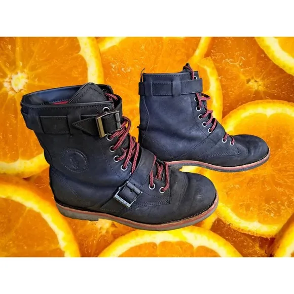 Polo Maurice Combat Boots With 2 Buckles‎ Size 9.5D