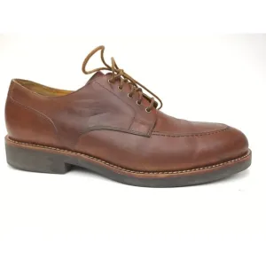 POLO Ralph Lauren  Brown Leather Oxford Shoes Size 11.5 D - AAM18472 Apron Toe