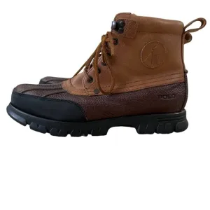 Polo Ralph Lauren Burson Duck Boots Men's 10.5 Waterproof Leather Rain Winter