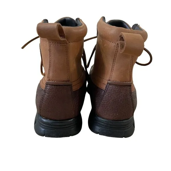 Polo Ralph Lauren Burson Duck Boots Men's 10.5 Waterproof Leather Rain Winter