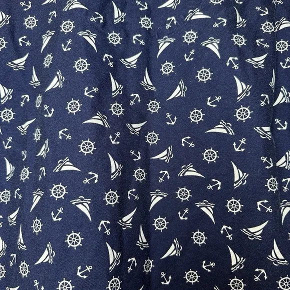 Polo Ralph Lauren Men’s Nautical Shirt Sailboat Print, Preppy Coastal Classic M