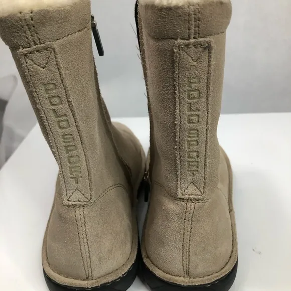Polo Sport fur-lined suede mid-calf boots