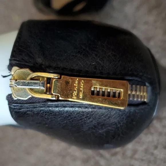 Prada back zip open shoes
