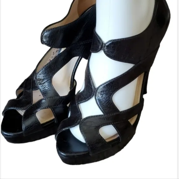 Prada back zip open shoes